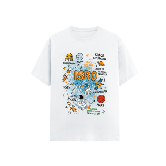 Unisex Classic Crew ISRO T-Shirt