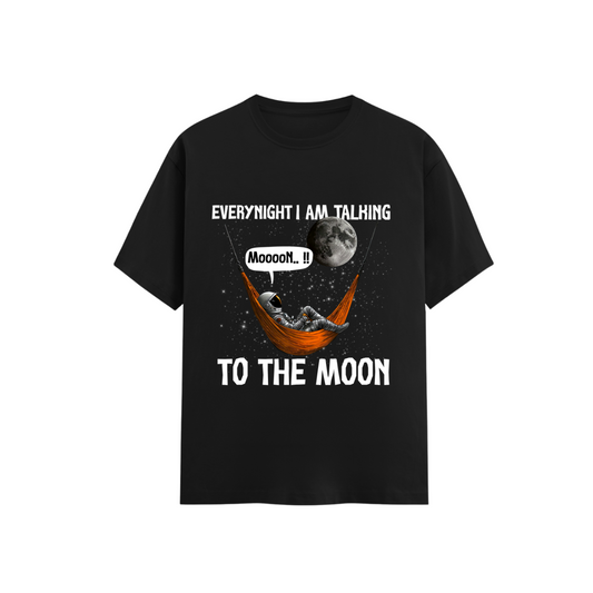 Unisex Classic Crew Talking To The Moon T-Shirt